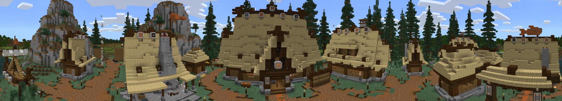 Panorama of the Minecraft Bedrock Marketplace product Magnet Fishing created by BLOCKLAB Studios.