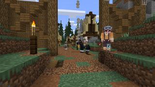 Screenshot of the Minecraft Bedrock Marketplace product Magnet Fishing created by BLOCKLAB Studios.