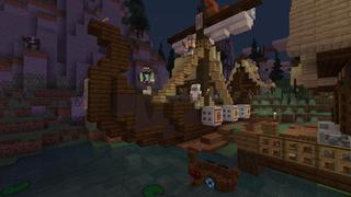 Screenshot of the Minecraft Bedrock Marketplace product Magnet Fishing created by BLOCKLAB Studios.