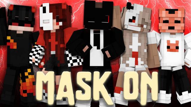 Thumbnail of the Minecraft Bedrock Marketplace product Mask On created by BLOCKLAB Studios.