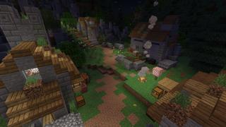 Screenshot of the Minecraft Bedrock Marketplace product MC, but It Turns Into Lava created by BLOCKLAB Studios.