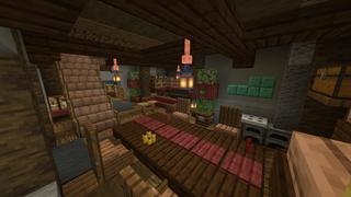 Screenshot of the Minecraft Bedrock Marketplace product Millionaire Mansion Island created by BLOCKLAB Studios.
