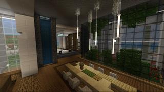 Screenshot of the Minecraft Bedrock Marketplace product Millionaire Mansion Resort created by BLOCKLAB Studios.
