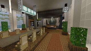 Screenshot of the Minecraft Bedrock Marketplace product Millionaire Mansion Resort created by BLOCKLAB Studios.