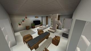 Screenshot of the Minecraft Bedrock Marketplace product Millionaire Modern Estate created by BLOCKLAB Studios.