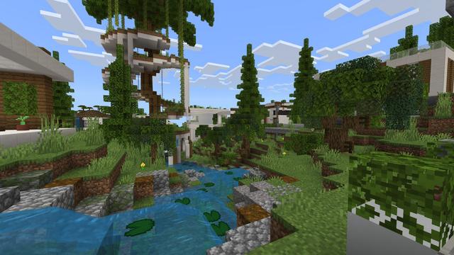 Screenshot of the Minecraft Bedrock Marketplace product Millionaire Modern Estate created by BLOCKLAB Studios.