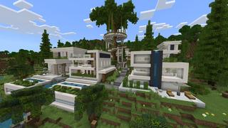 Screenshot of the Minecraft Bedrock Marketplace product Millionaire Modern Estate created by BLOCKLAB Studios.