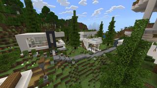 Screenshot of the Minecraft Bedrock Marketplace product Millionaire Modern Estate created by BLOCKLAB Studios.
