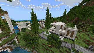 Screenshot of the Minecraft Bedrock Marketplace product Millionaire Modern Estate created by BLOCKLAB Studios.