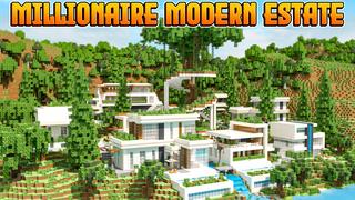Thumbnail of the Minecraft Bedrock Marketplace product Millionaire Modern Estate created by BLOCKLAB Studios.