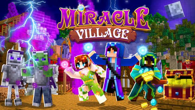 Thumbnail of the Minecraft Bedrock Marketplace product Le village des miracles created by BLOCKLAB Studios.