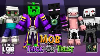Thumbnail of the Minecraft Bedrock Marketplace product Mob Trick-Or-Treat created by BLOCKLAB Studios.