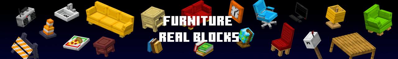 Panorama of the Minecraft Bedrock Marketplace product Modern Furniture Add-On created by BLOCKLAB Studios.