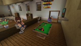 Screenshot of the Minecraft Bedrock Marketplace product Modern Italian Furniture created by BLOCKLAB Studios.