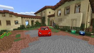 Screenshot of the Minecraft Bedrock Marketplace product Modern Italian Furniture created by BLOCKLAB Studios.
