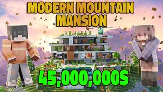 Thumbnail of the Minecraft Bedrock Marketplace product Modern Mountain Mansion created by BLOCKLAB Studios.
