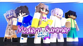 Thumbnail of the Minecraft Bedrock Marketplace product Modern Summer Style created by BLOCKLAB Studios.