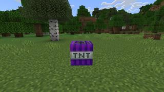 Screenshot of the Minecraft Bedrock Marketplace product More TNT created by BLOCKLAB Studios.
