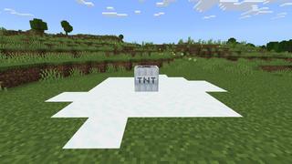 Screenshot of the Minecraft Bedrock Marketplace product More TNT created by BLOCKLAB Studios.