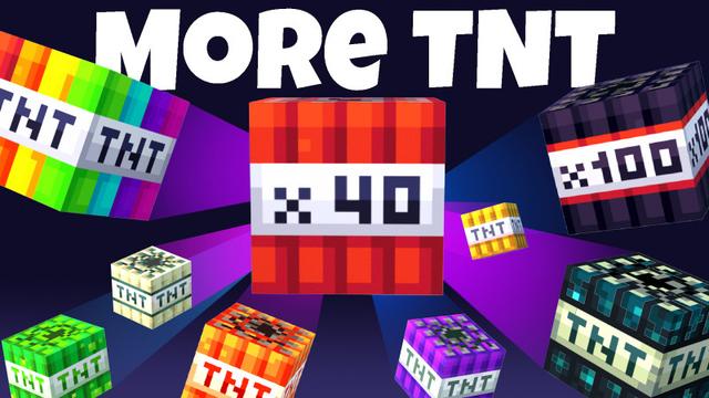Thumbnail of the Minecraft Bedrock Marketplace product More TNT created by BLOCKLAB Studios.