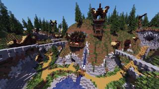 Thumbnail of the Minecraft Bedrock Marketplace product Bergdorf created by BLOCKLAB Studios.