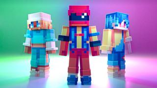 Thumbnail of the Minecraft Bedrock Marketplace product Neon Teens created by BLOCKLAB Studios.
