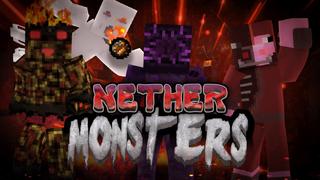Thumbnail of the Minecraft Bedrock Marketplace product Nether Monsters created by BLOCKLAB Studios.