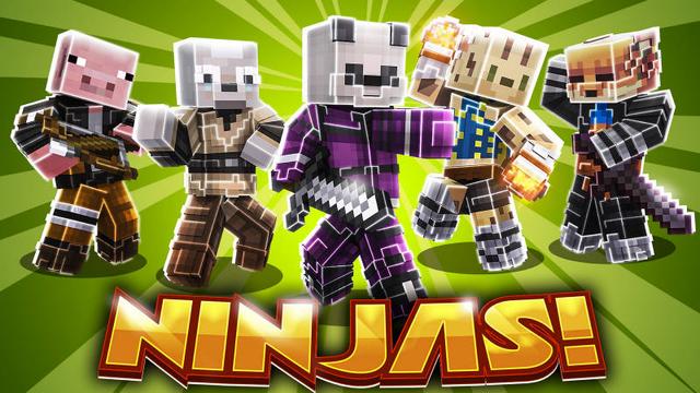 Thumbnail of the Minecraft Bedrock Marketplace product Ninjas! created by BLOCKLAB Studios.