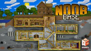 Thumbnail of the Minecraft Bedrock Marketplace product Noob Base created by BLOCKLAB Studios.