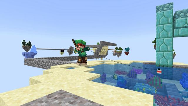 Screenshot of the Minecraft Bedrock Marketplace product One Block Sky Survival created by BLOCKLAB Studios.