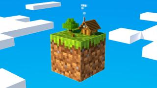 Thumbnail of the Minecraft Bedrock Marketplace product Survie dans le ciel d'un bloc created by BLOCKLAB Studios.