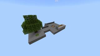 Screenshot of the Minecraft Bedrock Marketplace product One Block created by BLOCKLAB Studios.