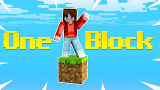 Thumbnail of the Minecraft Bedrock Marketplace product One Block created by BLOCKLAB Studios.