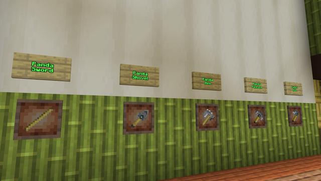 Screenshot of the Minecraft Bedrock Marketplace product Panda Mansion created by BLOCKLAB Studios.