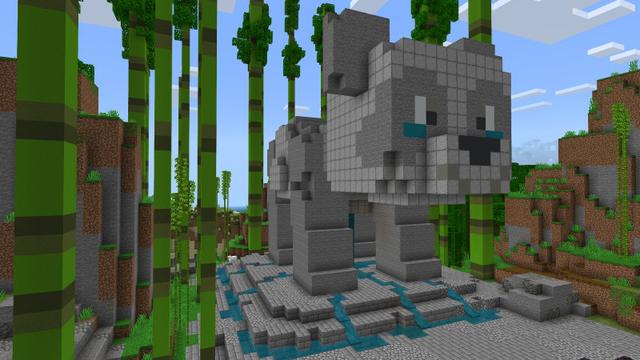 Screenshot of the Minecraft Bedrock Marketplace product Panda Mansion created by BLOCKLAB Studios.