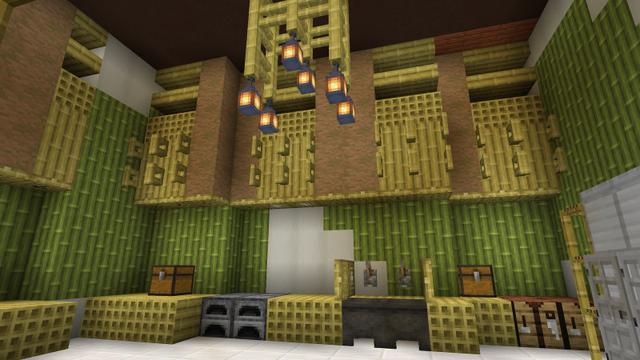Screenshot of the Minecraft Bedrock Marketplace product Panda Mansion created by BLOCKLAB Studios.