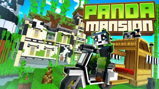 Thumbnail of the Minecraft Bedrock Marketplace product Panda Mansion created by BLOCKLAB Studios.