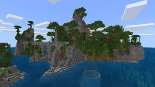 Screenshot of the Minecraft Bedrock Marketplace product Panda Sanctuary Survival created by BLOCKLAB Studios.