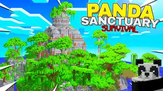 Thumbnail of the Minecraft Bedrock Marketplace product Sobrevivência no Santuário do Panda created by BLOCKLAB Studios.