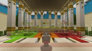 Screenshot of the Minecraft Bedrock Marketplace product Parkour Race created by BLOCKLAB Studios.