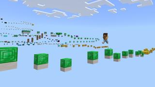 Screenshot of the Minecraft Bedrock Marketplace product Parkour created by BLOCKLAB Studios.