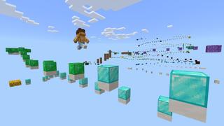 Screenshot of the Minecraft Bedrock Marketplace product Parkour created by BLOCKLAB Studios.