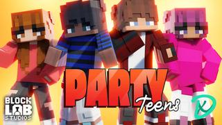 Thumbnail of the Minecraft Bedrock Marketplace product Party Teens created by BLOCKLAB Studios.