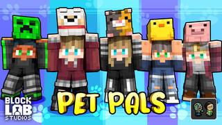 Thumbnail of the Minecraft Bedrock Marketplace product Pet Pals created by BLOCKLAB Studios.