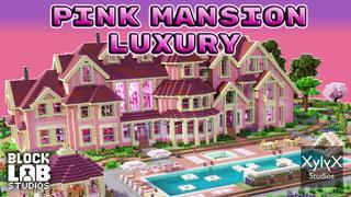 Thumbnail of the Minecraft Bedrock Marketplace product Pink Mansion Luxury created by BLOCKLAB Studios.