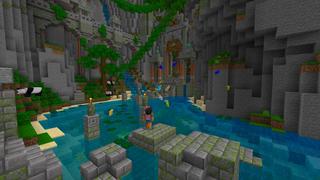 Screenshot of the Minecraft Bedrock Marketplace product Plane Crash created by BLOCKLAB Studios.