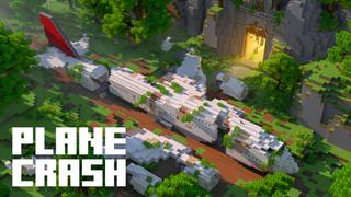 Thumbnail of the Minecraft Bedrock Marketplace product Plane Crash created by BLOCKLAB Studios.
