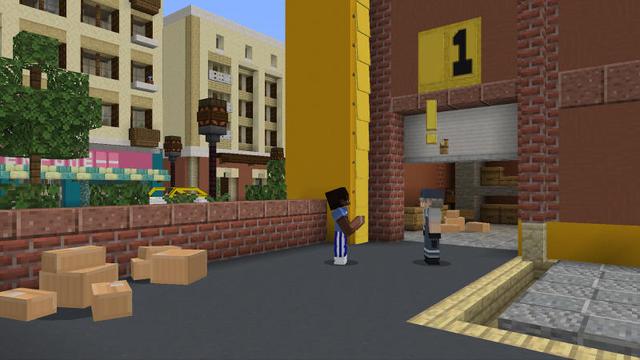 Screenshot of the Minecraft Bedrock Marketplace product Planes created by BLOCKLAB Studios.