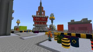 Screenshot of the Minecraft Bedrock Marketplace product Platform Base created by BLOCKLAB Studios.