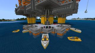 Screenshot of the Minecraft Bedrock Marketplace product Platform Base created by BLOCKLAB Studios.